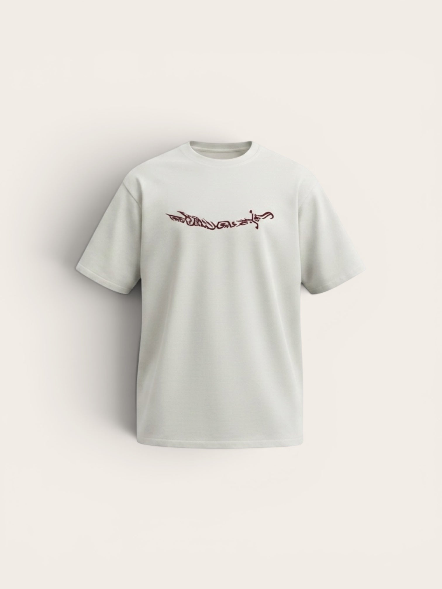 SAYF OFFWHITE OVERSIZED T-SHIRT
