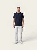NAVY BLUE RELAXED-FIT