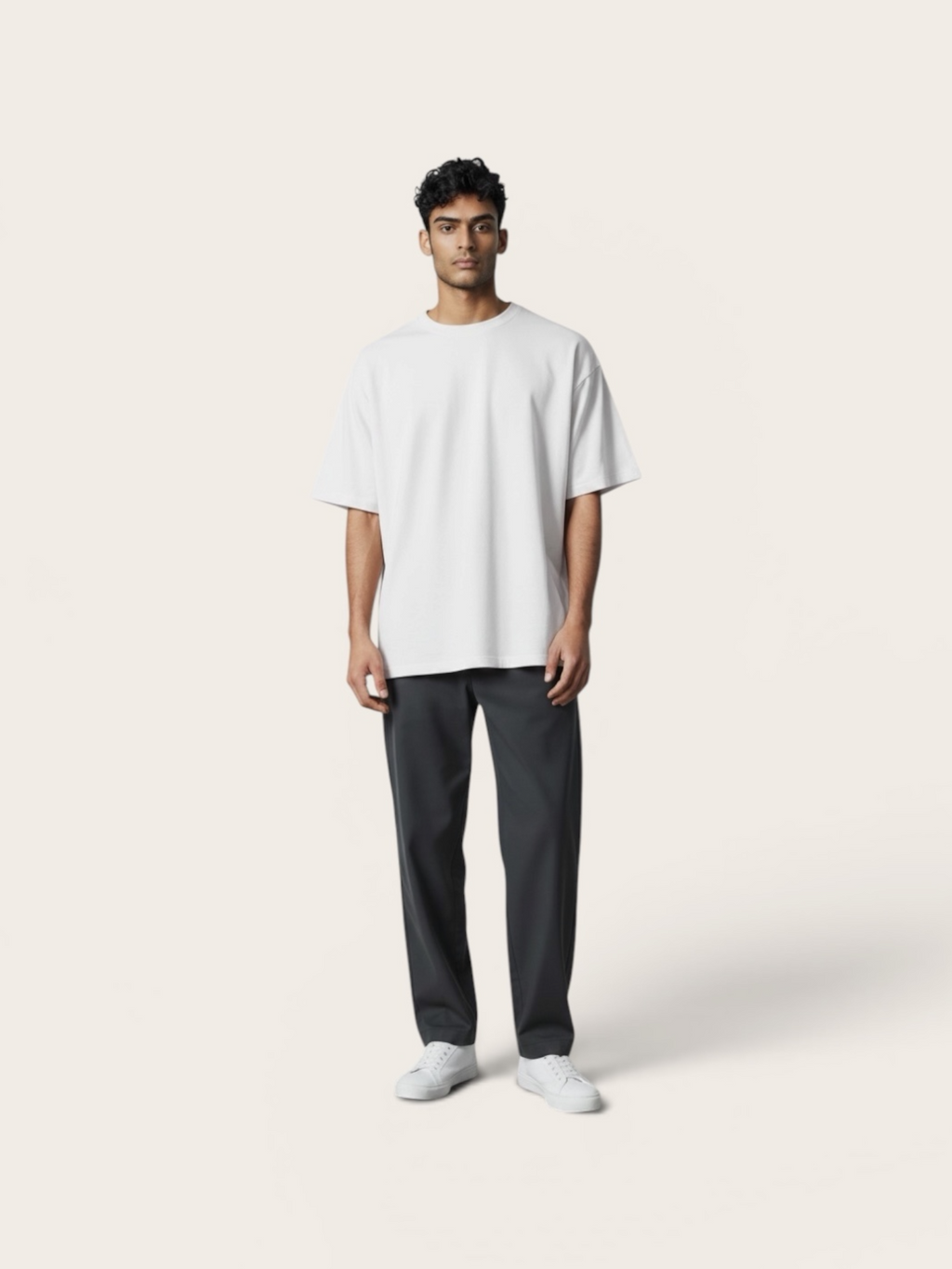 WHITE OVERSIZED