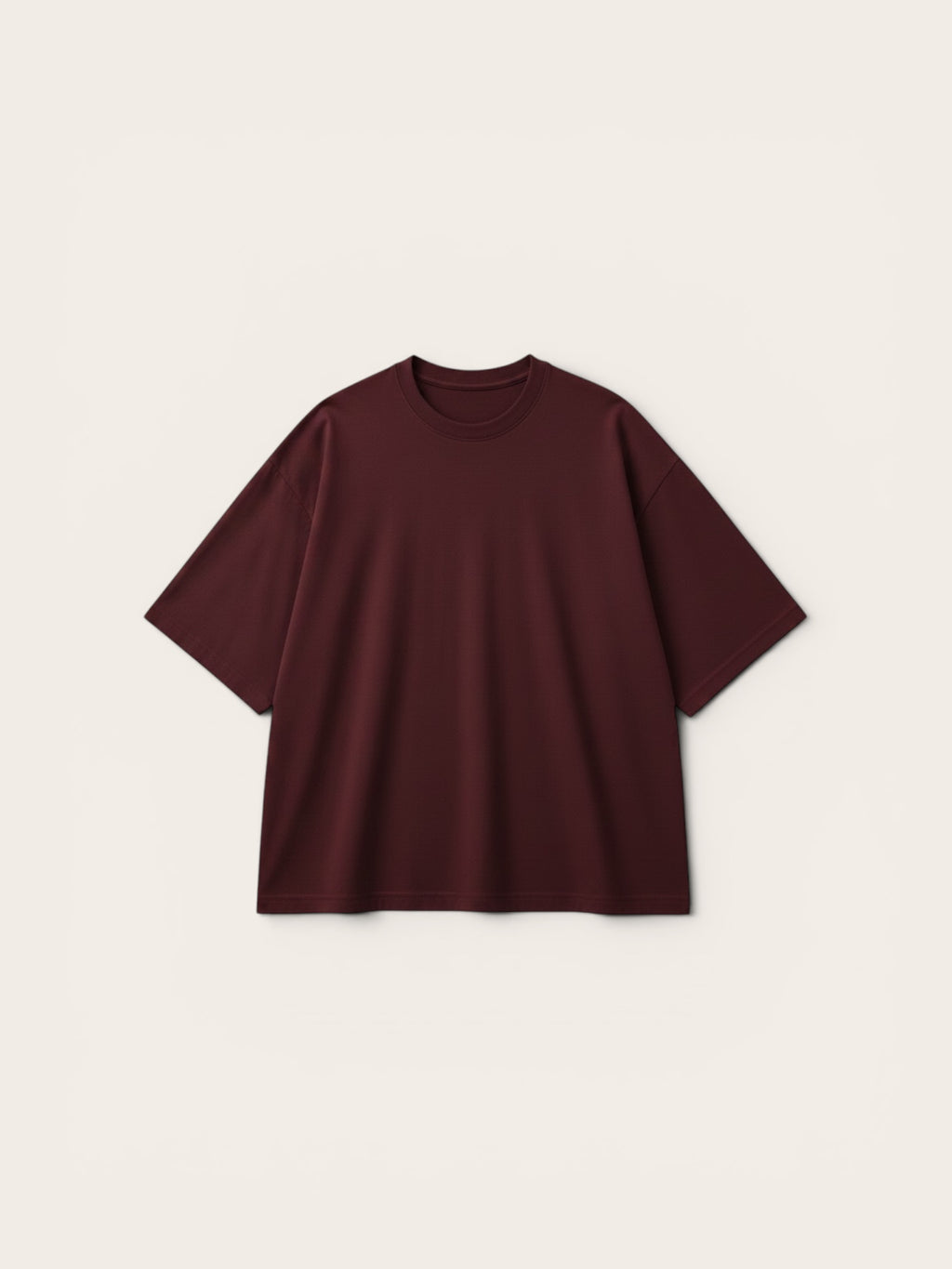 MAROON OVERSIZED
