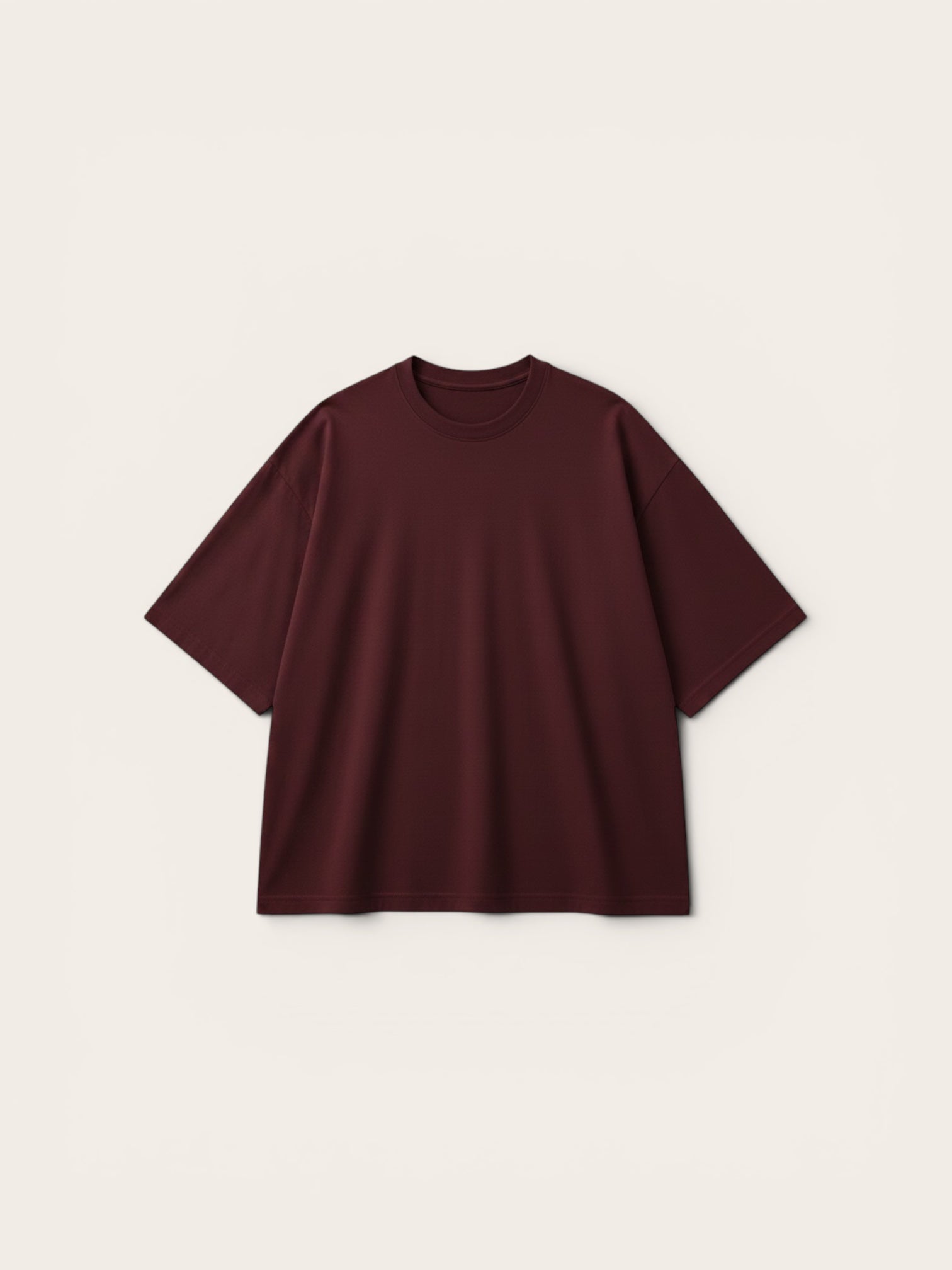 MAROON OVERSIZED
