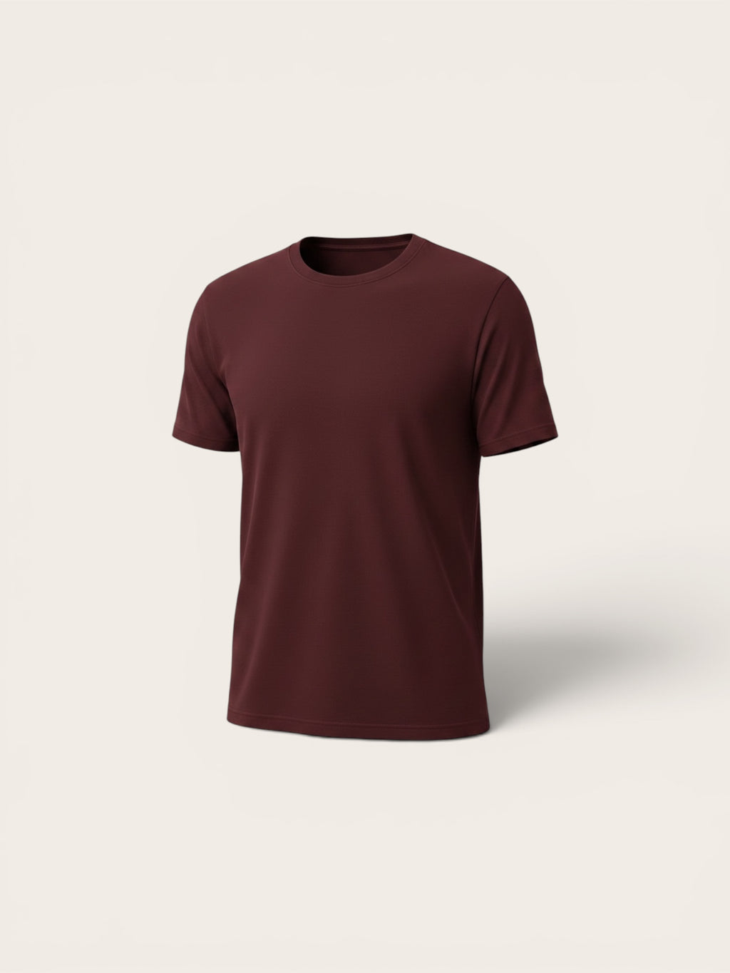 MAROON RELAXED-FIT