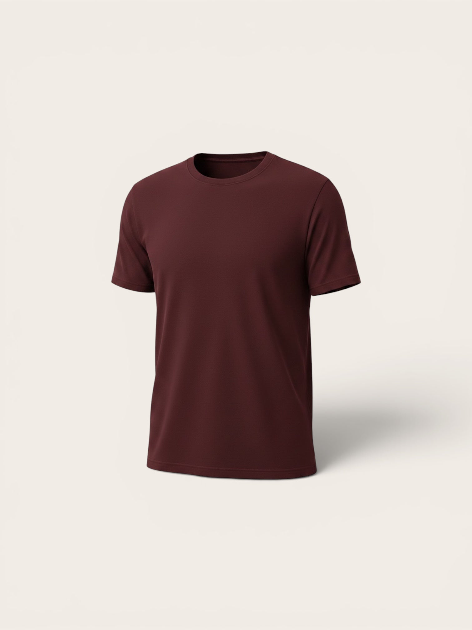 MAROON RELAXED-FIT