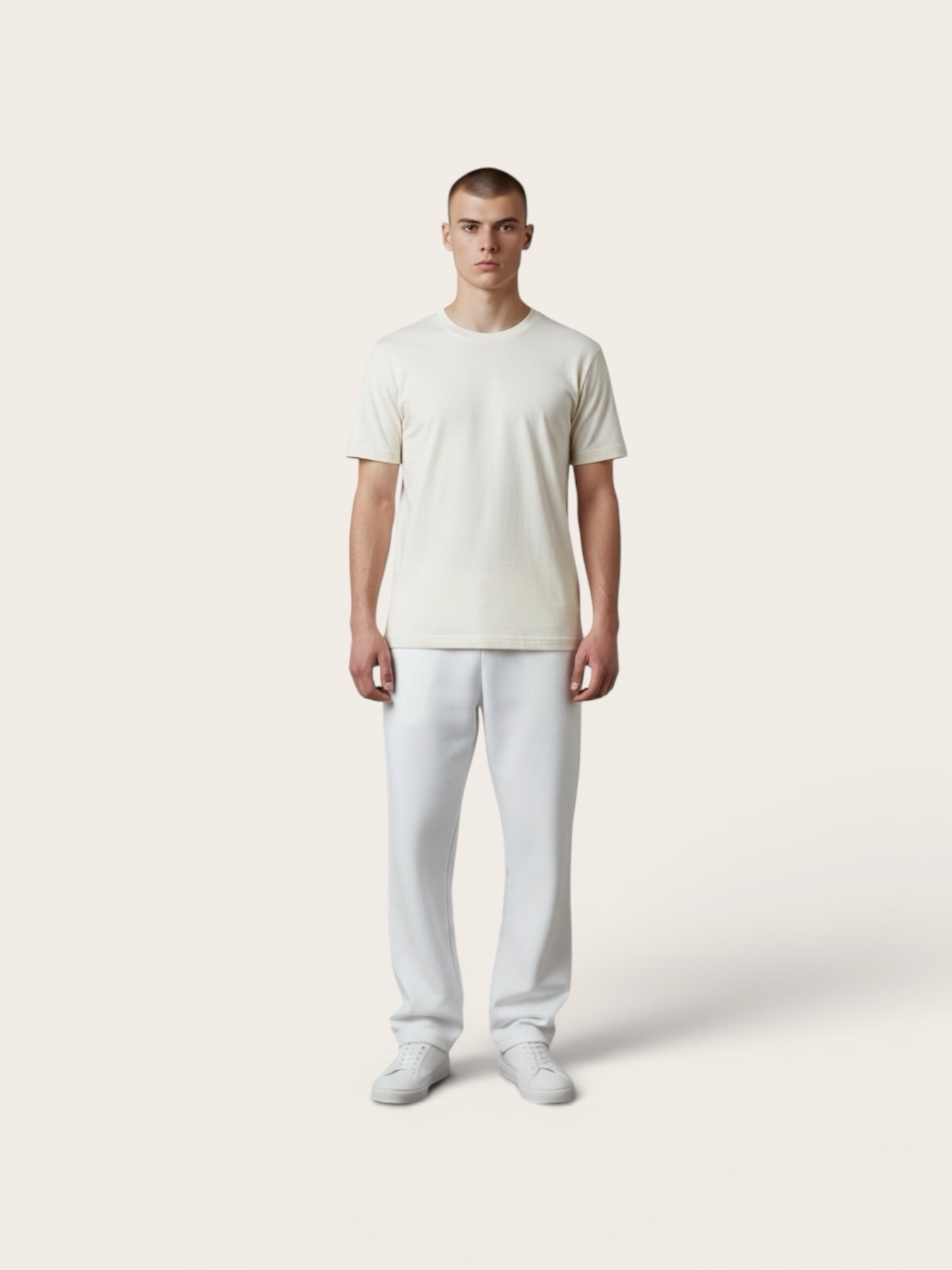 OFF WHIITE RELAXED-FIT