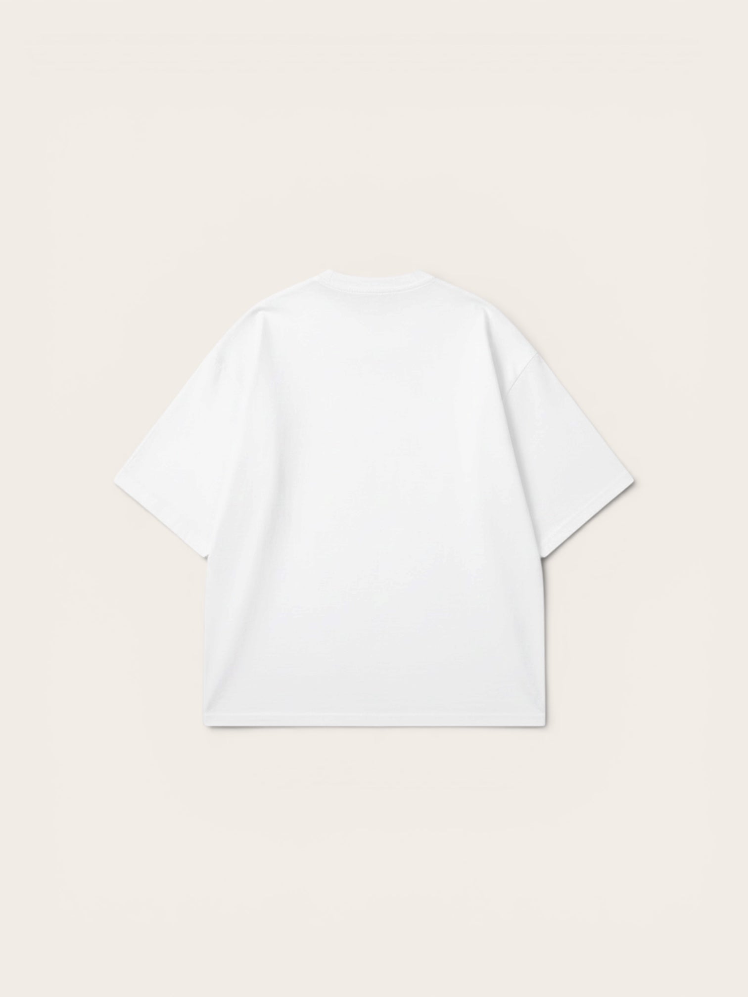 WHITE OVERSIZED