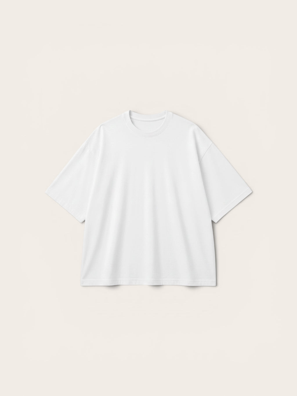 WHITE OVERSIZED
